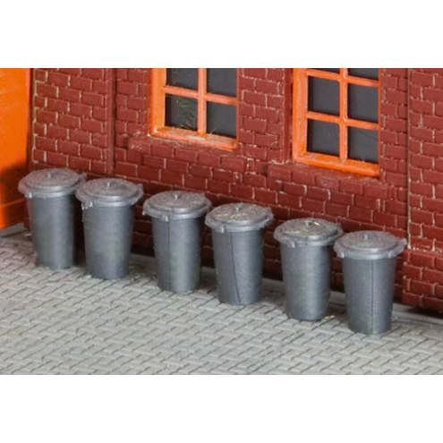 Faller H0 180905 10 Mülleimer