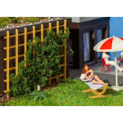 Faller H0 180937 2 Hängematten mit Gestell