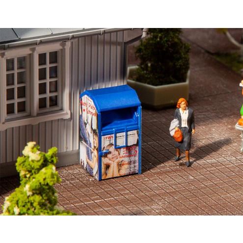 Faller H0 180992 Altkleidercontainer, blau