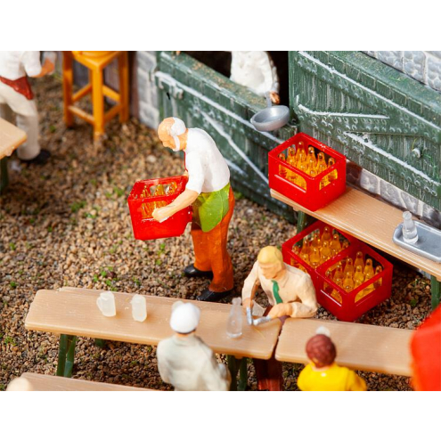 Faller H0 180996 4 Getränkekisten mit Saftflaschen