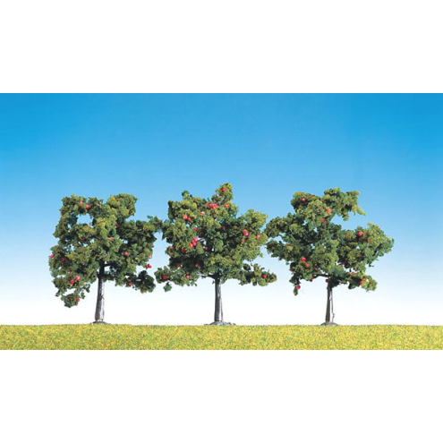 Faller 181403 3 Apfelbäume mit Früchten