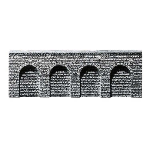 Faller N 272640 Dekorplatte Profi Arkaden, Naturstein-Quader