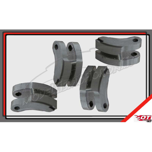 Fioroni OT-FR102 Kupplungsbacken QUATTRO 4 Alu