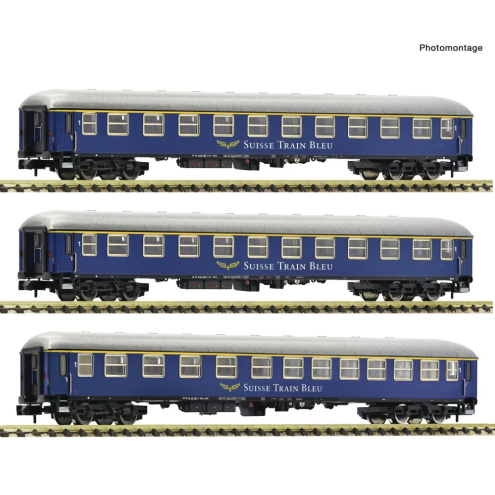 Fleischmann 6260078 3-tlg. Set 1: Schnellzugwagen Ep. VI