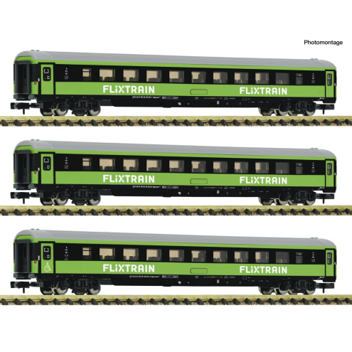 Fleischmann 6260086 3-tlg. Set 2: Reisezugwagen Ep. VI