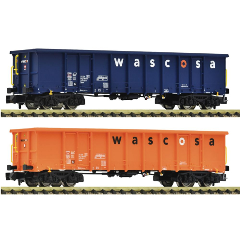 Fleischmann 6660140 2-tlg. Set: Offene Güterwagen Ep. VI