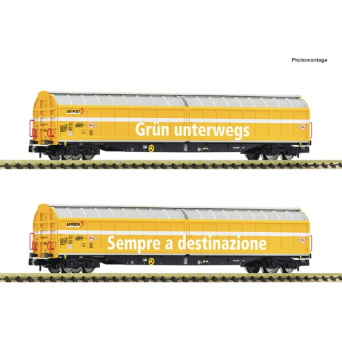 Fleischmann 6660155 2-tlg. Set: Großraum-Schiebewandwagen Ep. VI