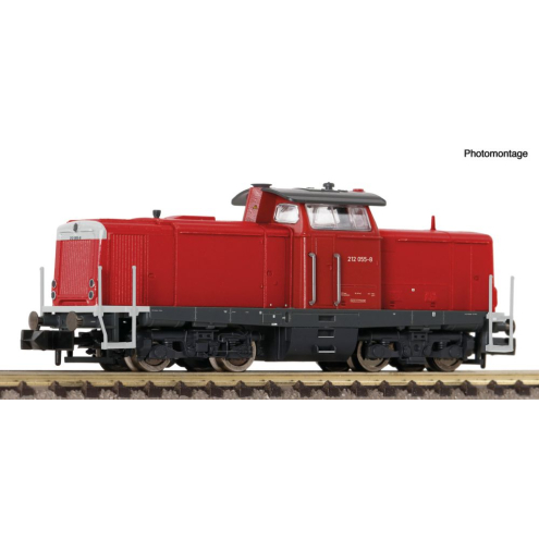 Fleischmann N 721281 Diesellokomotive 212 055-8, DB AG