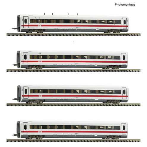 Fleischmann 7760013 4-tlg. Set: Ergänzungswagen ICE Ep. VI