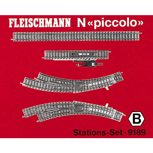 Fleischmann N 9189 STATIONS-SET