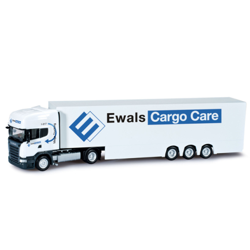 Herpa H0 303187 Scania R TL Kofferdoppelstock-Sattelzug