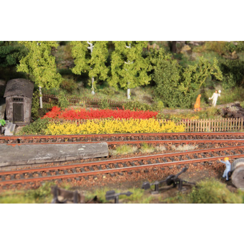 Heki 1819 Grasstreifen XL gelb/rot 100mm lang (8 St./Pkg.)