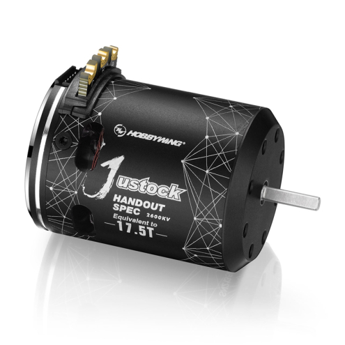 Hobbywing 30408017 Xerun Justock 17.5 Turn Handout Motor für 1:10 Stock