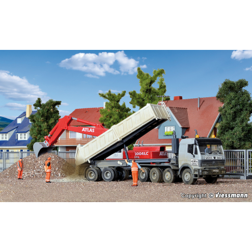 Kibri H0 13587 MB mit Sattelkipper