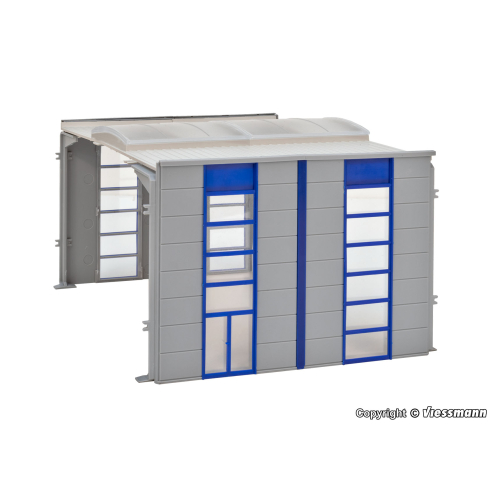 Kibri H0 39251 Erweiterungs-Set für Lager-/ Industriehalle 39250