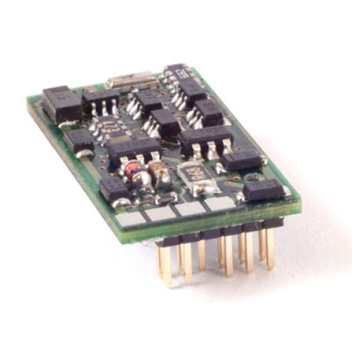 Lenz 10312-01 Lokdecoder Silver+ 1,0/1,8A, ABC PLUX-12 NEM 653