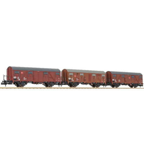 Liliput N 260136 Güterwagen-Set Gos-uv 245, 3-teilig, DB AG Ep.V