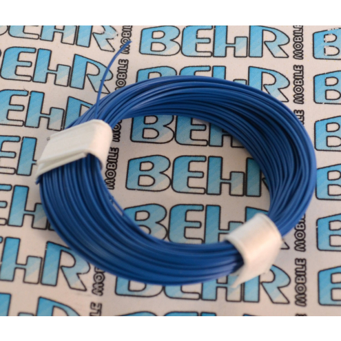 Decoderlitze blau 1adrig LifY, 0,04 mm², 10m Ring