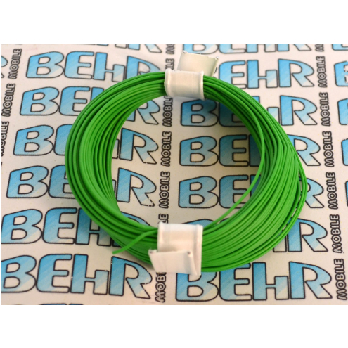 Decoderlitze grün 1adrig LifY, 0,04 mm², 10m Ring