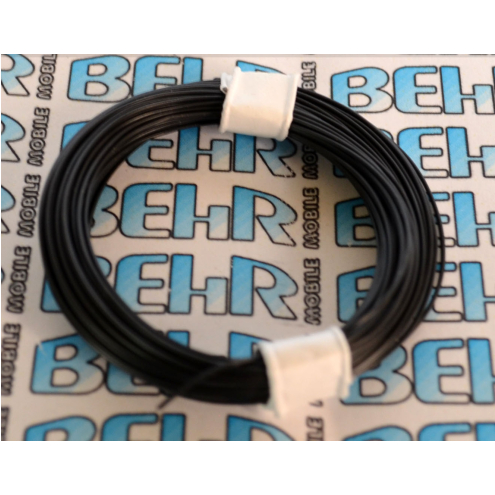 Decoderlitze schwarz 1adrig LifY, 0,04 mm², 10m Ring