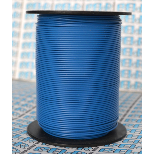 Kabel Litze blau, 1adrig, 100m, 0,14mm², auf Spule