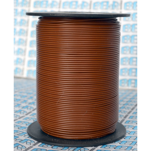Kabel Litze braun, 1adrig, 100m, 0,14mm², auf Spule