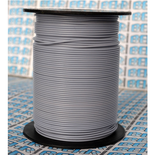 Kabel Litze grau 1adrig, 100m, 0,14mm², auf Spule