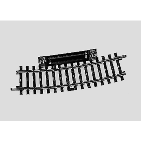 Märklin H0 2239 Gebogenes Gleis - Schaltgleis - 1/2 15° r 424,