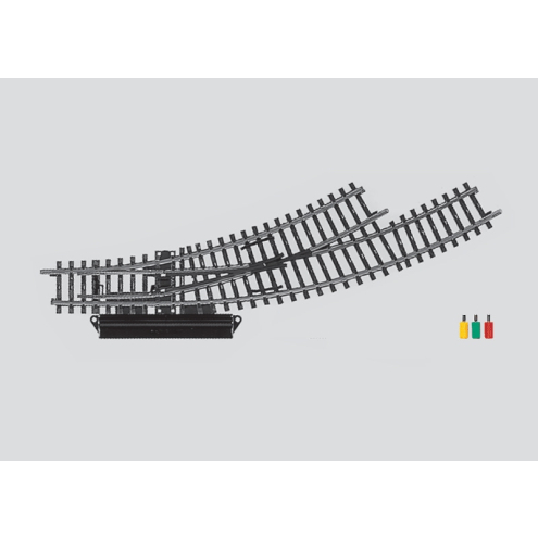 Märklin H0 2268 Elektrische Bogenweiche links (2267 L)