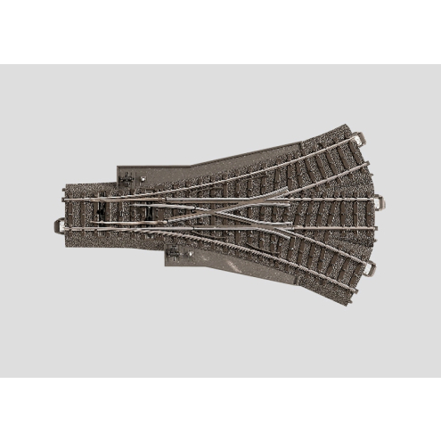 Märklin H0 24630 Dreiwegweiche Länge 188,3 mm/2 x 24,3°.
