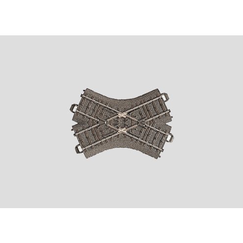 Märklin H0 24649 Kreuzung 103,3 mm / 48,6°