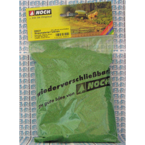 Noch 08421 Streumaterial mittelgrün 150 g