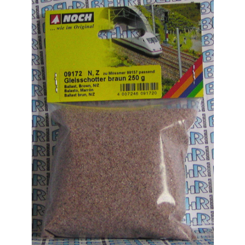 Noch N / Z 09172 Gleisschotter braun