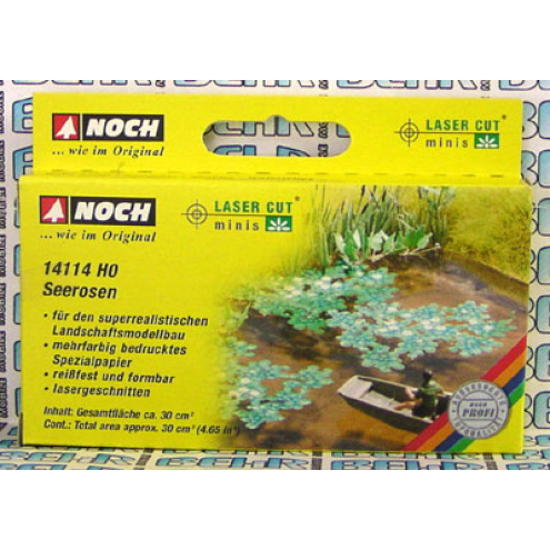 Noch H0 14114 Laser-Cut minis - Seerosen