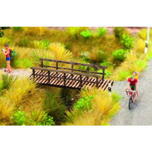 NOCH H0 14222 Laser-Cut Kleiner Steg, 6,0 x 2,2 cm, 1,3 cm hoch