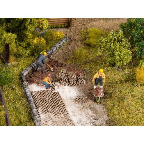 Noch H0 14227 Laser-Cut Rasensteine