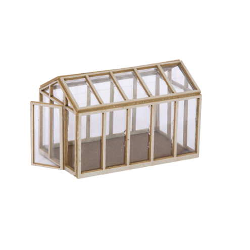 NOCH H0 14357 Laser-Cut Gewächshaus 4,2 x 2,4 cm, 2,6 cm hoch