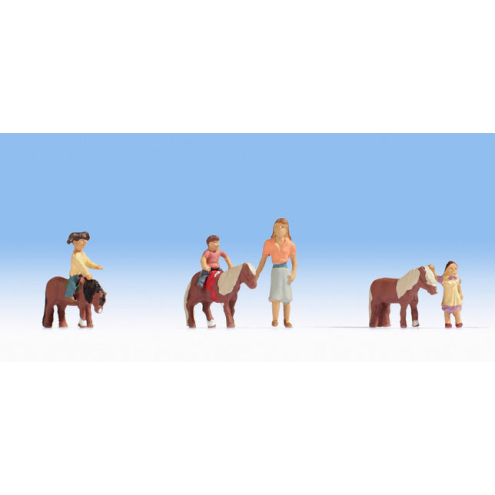 Noch H0 15635 Ponyreiten