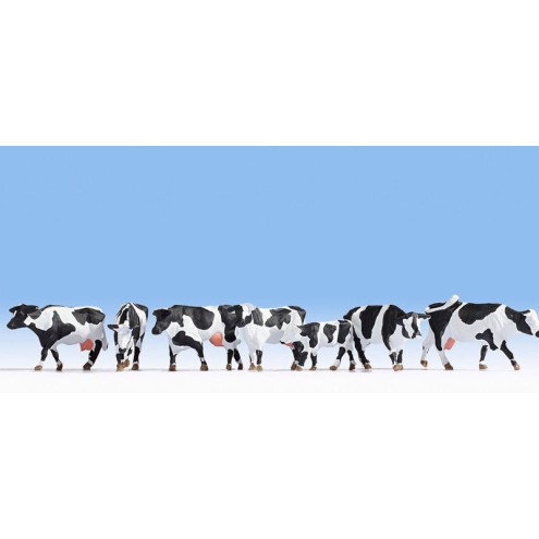 NOCH H0 15725 Kühe, schwarz-weiß
