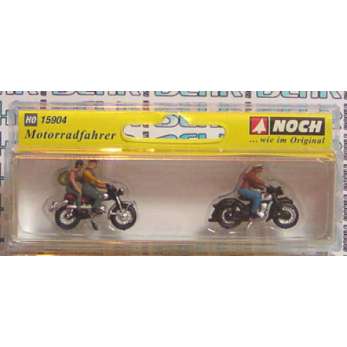 Noch H0 15904 Motorradfahrer