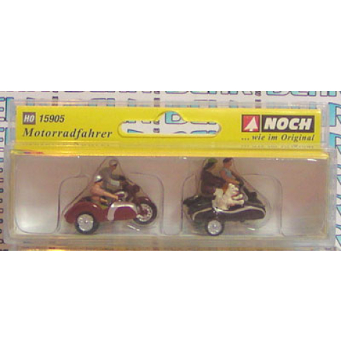 Noch H0 15905 Motorradfahrer