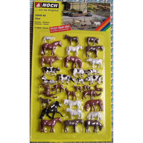 Noch H0 16048 Mega-Spar-Sortiment - Tiere
