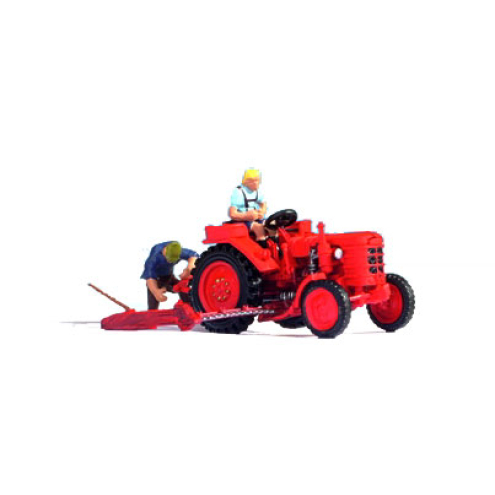 Noch H0 16756 Traktor "Fahr", mit Figur