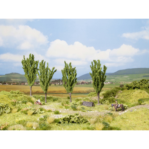 Noch H0 TT N 21006 Pappel 12cm 4st.