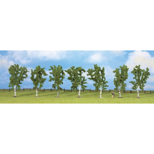 Noch H0 25096 Birken, 7 Stück, 10 cm hoch