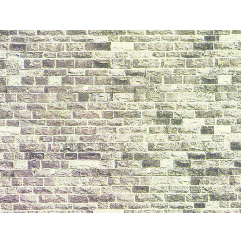 Noch H0 57530 Mauerplatte "Basalt" (Karton 320x150 mm)