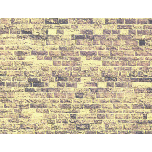 Noch H0 57570 Mauerplatte "Sandstein" (Karton 320x150 mm)
