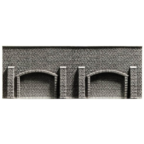 Noch H0 58059 Arkadenmauer extra lang PROFI-plus, 67 x 12,5 cm
