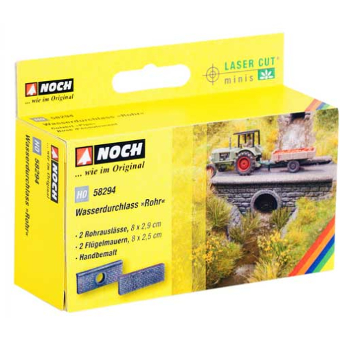 Noch H0 58294 Wasserdurchlass "Rohr"