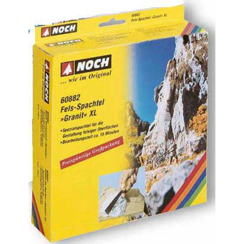 Noch 60882 Felsspachtel XL "Granit", grau, 1000 g